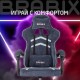 Кресло компьютерное BRABIX "Shooter GM-123", 2 подушки, ткань, синее/серое, 533212