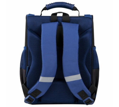 Ранец ПИФАГОР BASIC, 1 отделение, 3 кармана, эргономичная спинка, 