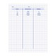 Тетрадь-словарь для записи английских слов А5 48 л., скоба, клетка, HATBER, 