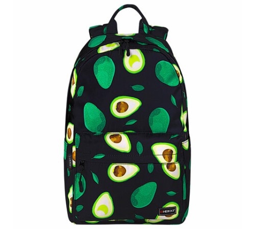 Рюкзак HEIKKI DREAM (ХЕЙКИ) универсальный, с карманом для ноутбука, эргономичный, Avocado, 42х26х14 см, 272523