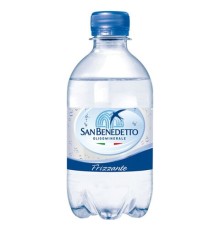 Вода ГАЗИРОВАННАЯ минеральная SAN BENEDETTO 0,33 л, ИТАЛИЯ, CB-00000231