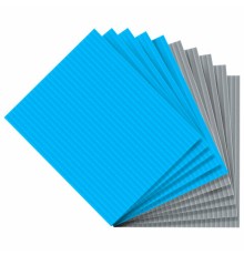 Салфетки губчатые для уборки кухни 15х18 см, ЦЕЛЛЮЛОЗНЫЕ, КОМПЛЕКТ 10 шт., 5 серых / 5 голубых, LAIMA, 700268