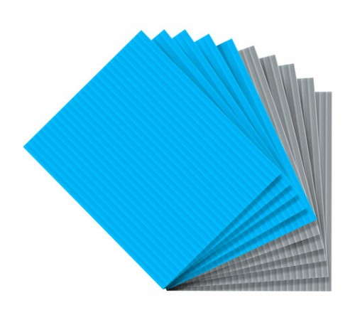 Салфетки губчатые для уборки кухни 15х18 см, ЦЕЛЛЮЛОЗНЫЕ, КОМПЛЕКТ 10 шт., 5 серых / 5 голубых, LAIMA, 700268