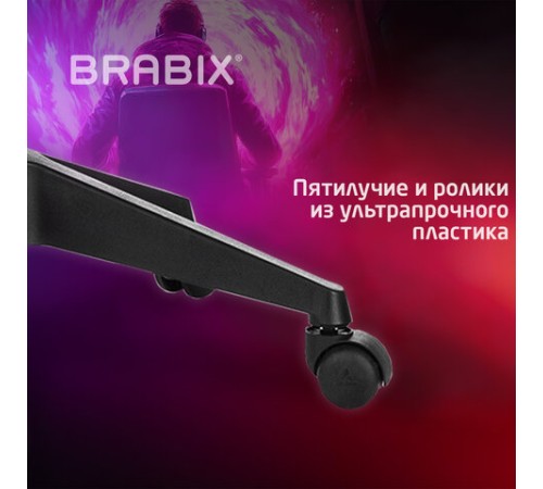 Кресло компьютерное BRABIX "Forcer GM-127", 2 подушки, экокожа/велюр, черное/серое, 533216 Кресло компьютерное BRABIX "Forcer GM-127", 2 подушки, экокожа/велюр, черное/серое, 533216