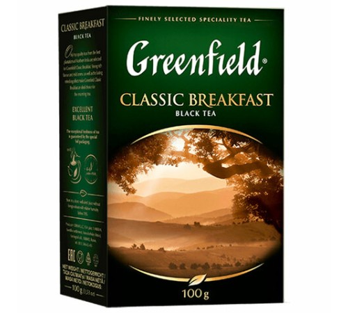 Чай листовой GREENFIELD 