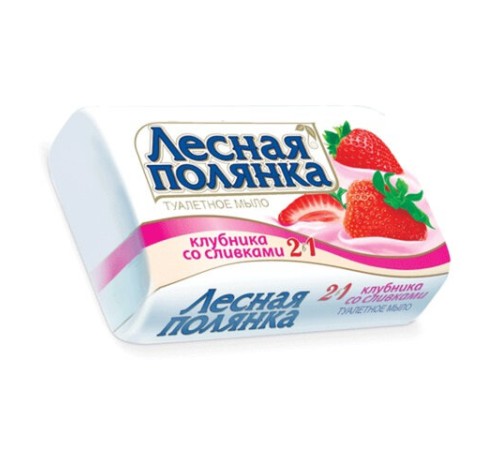 Мыло туалетное 90 г, ЛЕСНАЯ ПОЛЯНКА (Нэфис Косметикс), 