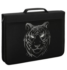 Папка на молнии BRAUBERG А4 с ручкой, с органайзером, 1 отделение, 