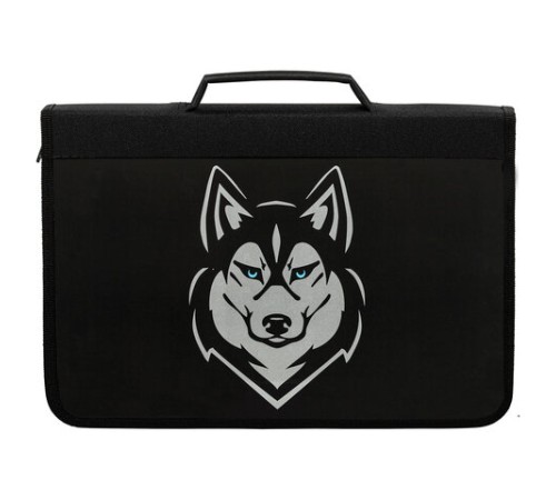 Папка на молнии BRAUBERG А4 с ручкой, с органайзером, 1 отделение, 