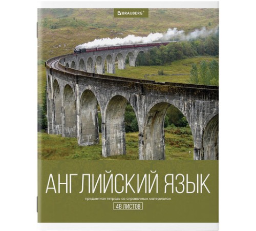 Тетради предметные, КОМПЛЕКТ 10 ПРЕДМЕТОВ, 48 л., обложка картон, BRAUBERG, 