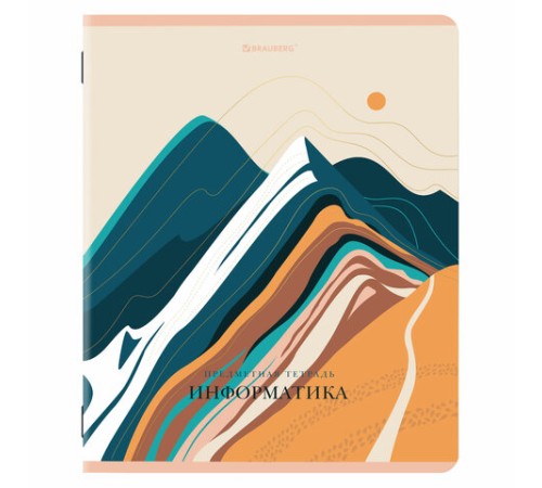 Тетради предметные, КОМПЛЕКТ 12 ПРЕДМЕТОВ, 48 л., SoftTouch, фольга, BRAUBERG, 