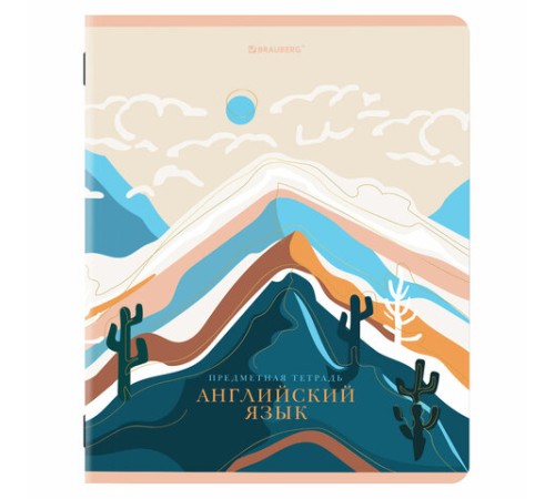 Тетради предметные, КОМПЛЕКТ 12 ПРЕДМЕТОВ, 48 л., SoftTouch, фольга, BRAUBERG, 