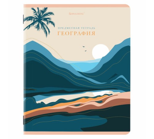 Тетради предметные, КОМПЛЕКТ 12 ПРЕДМЕТОВ, 48 л., SoftTouch, фольга, BRAUBERG, 