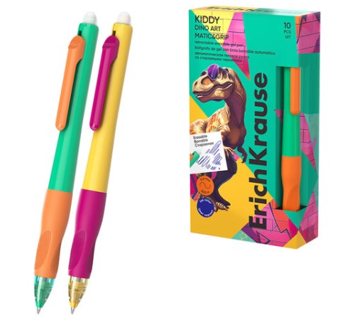 Ручка стираемая гелевая автоматическая ERICH KRAUSE 