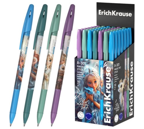 Ручка шариковая ERICH KRAUSE R-301 Stick 