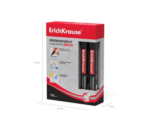 Маркер перманентный ERICH KRAUSE 