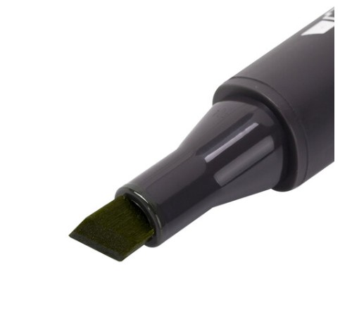 Маркер для скетчинга ХУДОЖЕСТВЕННЫЙ 1 мм - 6 мм BRAUBERG ART CLASSIC, ОЛИВКОВЫЙ БЛЕДНЫЙ (Y025), 151853