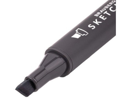 Маркер для скетчинга ХУДОЖЕСТВЕННЫЙ 1 мм - 6 мм BRAUBERG ART CLASSIC, СЕРО-ЗЕЛЕНЫЙ 5 (GG05), 151883