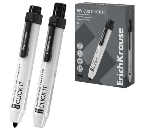 Маркер стираемый для белой доски автоматический ERICH KRAUSE RW-700 