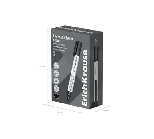 Маркер стираемый для доски с жидкими чернилами ERICH KRAUSE LW-600 