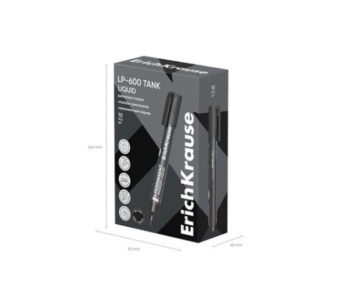 Маркер перманентный с жидкими чернилами ERICH KRAUSE LP-600 