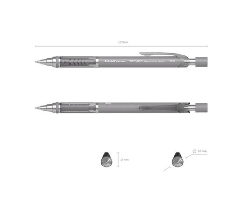 Карандаш механический с автоматической подачей грифеля 0,9 мм, ERICH KRAUSE 