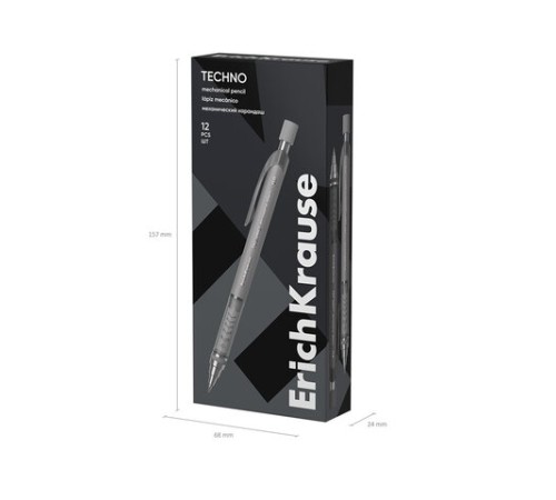 Карандаш механический с автоматической подачей грифеля 0,9 мм, ERICH KRAUSE 