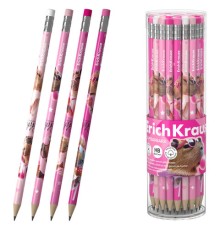 Карандаш чернографитный с ластиком ERICH KRAUSE 