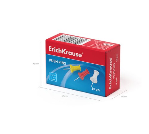 Силовые кнопки-гвоздики ERICH KRAUSE 