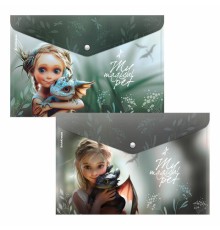 Папка-конверт с кнопкой ERICH KRAUSE 