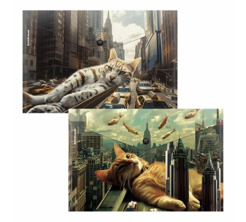 Папка-конверт с кнопкой ERICH KRAUSE 