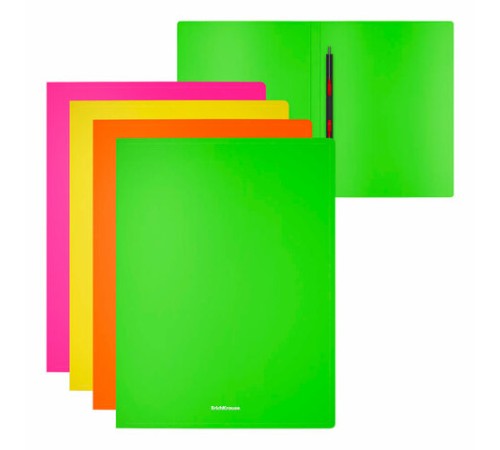 Папка с металлическим скоросшивателем ERICH KRAUSE 