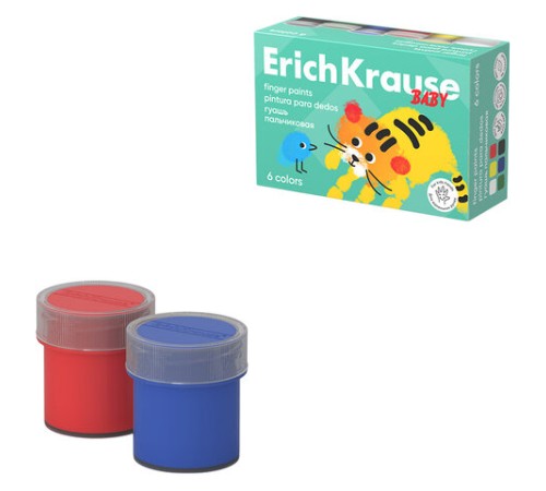 Гуашь пальчиковая ERICH KRAUSE 