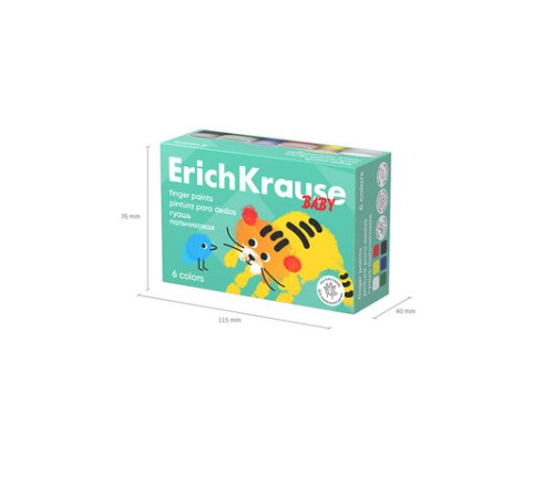 Гуашь пальчиковая ERICH KRAUSE 