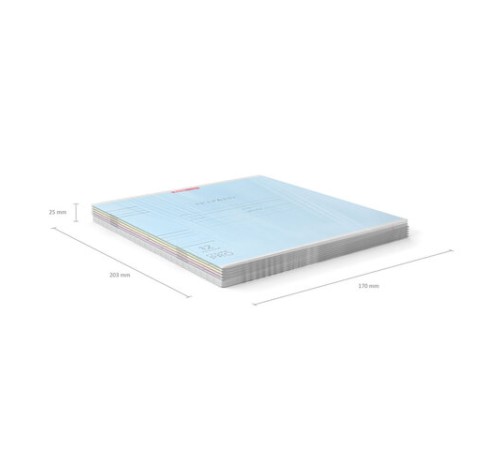 Тетрадь обложка пластик, 12 л. линия, Erich Krause, CoverPro (микс в спайке), 56339