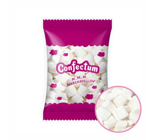 Маршмеллоу CONFECTUM Clouds с ароматом ванили и пломбира 600 г