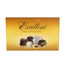 Конфеты шоколадные A&A DEMIDOFF с начинками пломбир, крем-сливки, орех 284 г