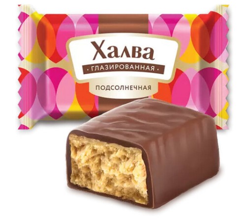 Конфеты глазированные АЗОВСКАЯ Халва подсолнечная 1000 г
