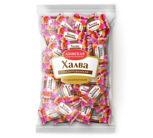 Конфеты глазированные АЗОВСКАЯ Халва подсолнечная 1000 г