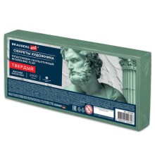 Пластилин скульптурный ТВЕРДЫЙ ОЛИВКОВЫЙ 