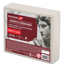 Пластилин скульптурный МЯГКИЙ БЕЛЫЙ 