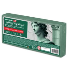 Пластилин скульптурный ЭКСТРА МЯГКИЙ ОЛИВКОВЫЙ 