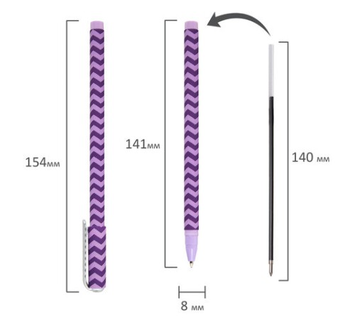 Ручка шариковая BRAUBERG SOFT TOUCH STICK 