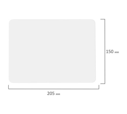 Доска для лепки А5, 205х150 мм, ПИФАГОР, белая, 2 стека, 227395