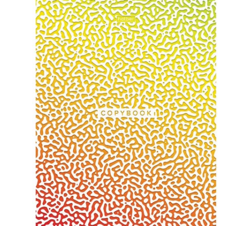 Тетрадь А5, 40 л., HATBER, скоба, клетка, глянцевая ламинация, 