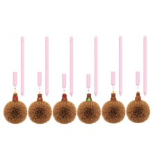 Ручка с пушистой подвеской шариковая FUNSTER 