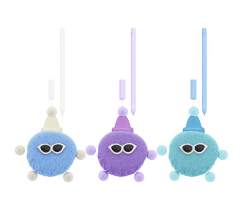 Ручка с пушистой подвеской шариковая FUNSTER 