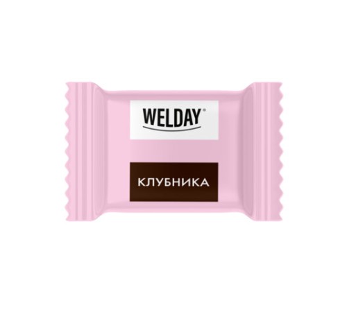 Шоколад порционный WELDAY (ВЭЛДЭЙ) Ассорти 6 вкусов, 810 г (54 плитки по 15 г), пакет, 622409