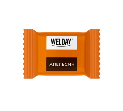 Шоколад порционный WELDAY (ВЭЛДЭЙ) Ассорти 6 вкусов, 810 г (54 плитки по 15 г), пакет, 622409