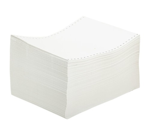 Бумага с неотрывной перфорацией, 210х305 мм (12