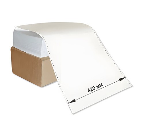 Бумага с неотрывной перфорацией, 420х305 мм (12
